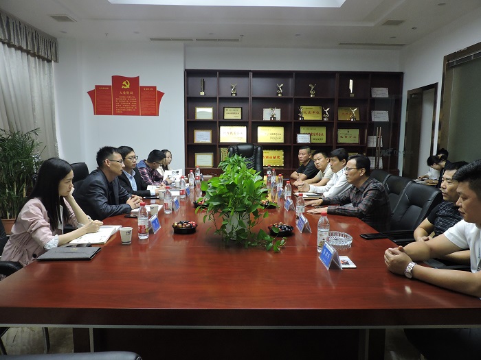 熱烈歡迎恒大、聯(lián)東集團領(lǐng)導蒞臨我司考察指導工作